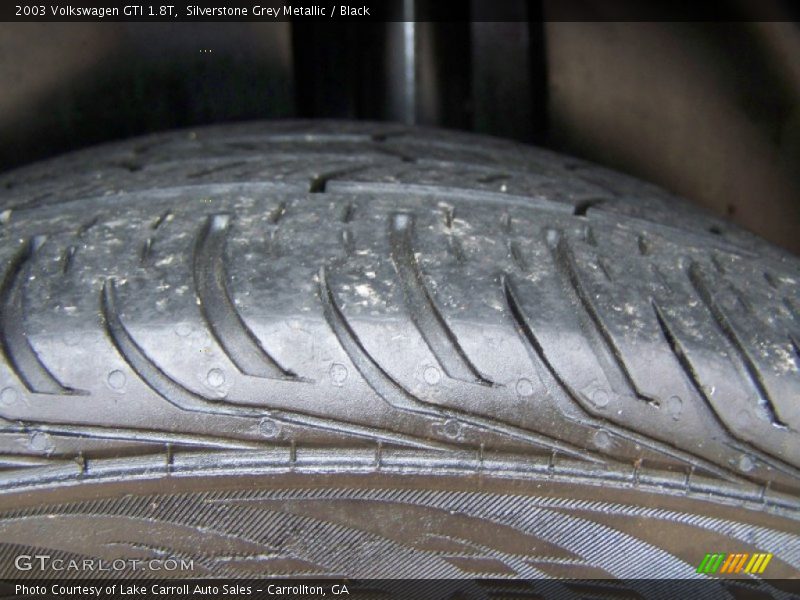 Silverstone Grey Metallic / Black 2003 Volkswagen GTI 1.8T