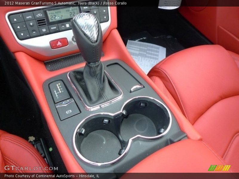  2012 GranTurismo S Automatic 6 Speed ZF Paddle-Shift Automatic Shifter