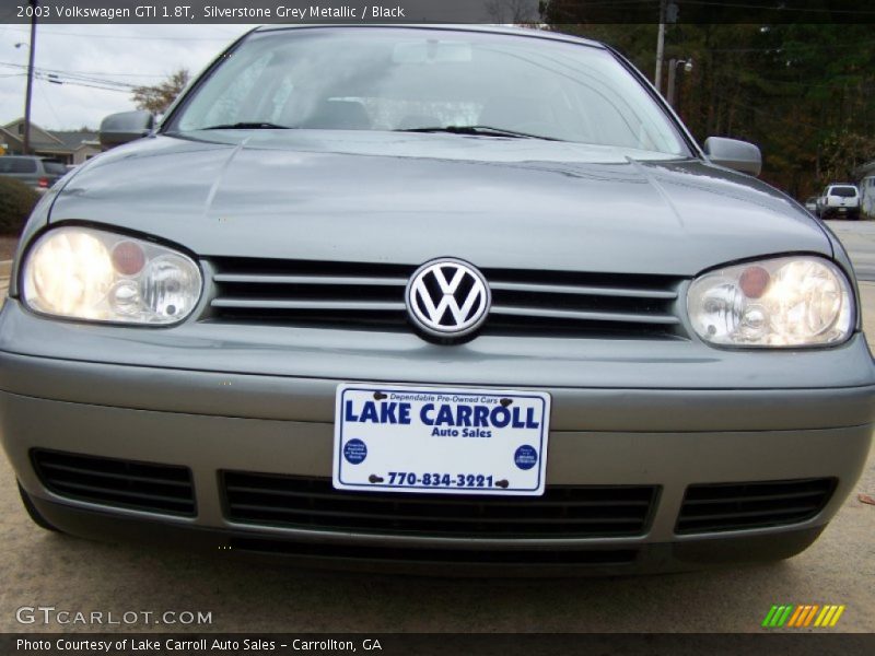 Silverstone Grey Metallic / Black 2003 Volkswagen GTI 1.8T