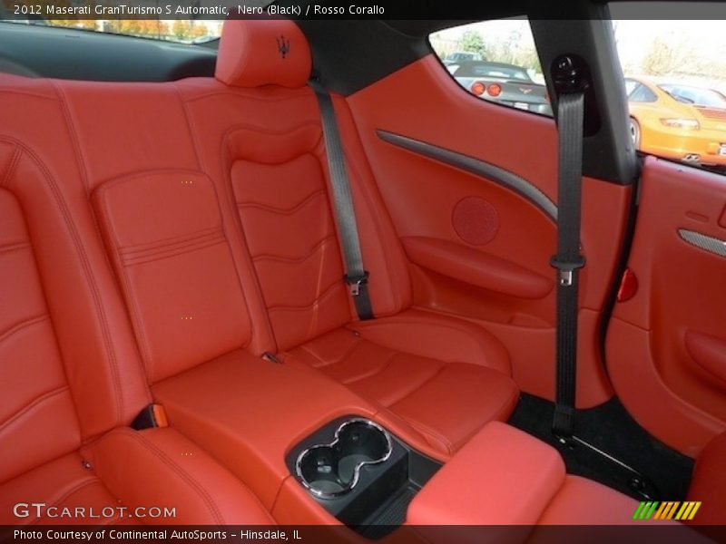  2012 GranTurismo S Automatic Rosso Corallo Interior