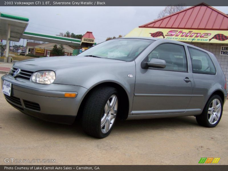 Silverstone Grey Metallic / Black 2003 Volkswagen GTI 1.8T