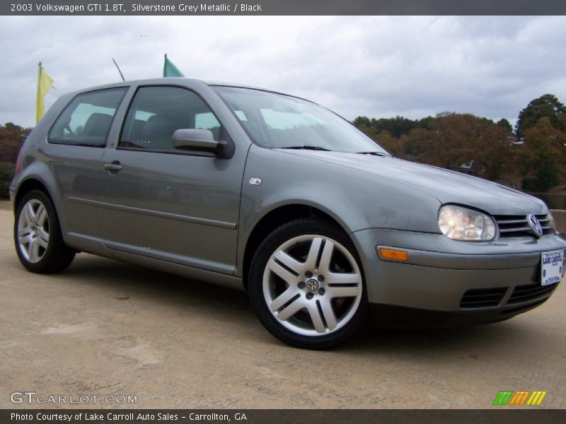 Silverstone Grey Metallic / Black 2003 Volkswagen GTI 1.8T