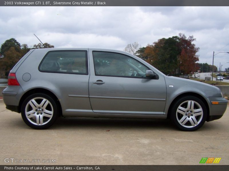 Silverstone Grey Metallic / Black 2003 Volkswagen GTI 1.8T