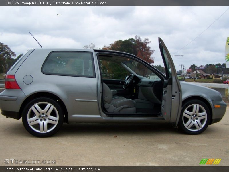 Silverstone Grey Metallic / Black 2003 Volkswagen GTI 1.8T