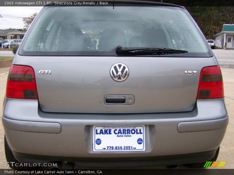 Silverstone Grey Metallic / Black 2003 Volkswagen GTI 1.8T
