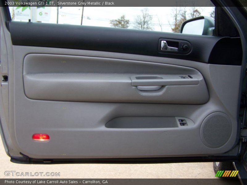 Silverstone Grey Metallic / Black 2003 Volkswagen GTI 1.8T