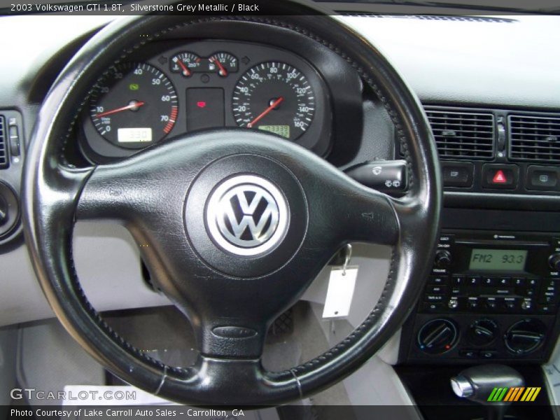 Silverstone Grey Metallic / Black 2003 Volkswagen GTI 1.8T