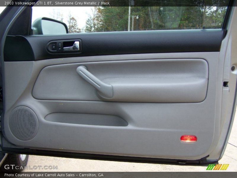Silverstone Grey Metallic / Black 2003 Volkswagen GTI 1.8T