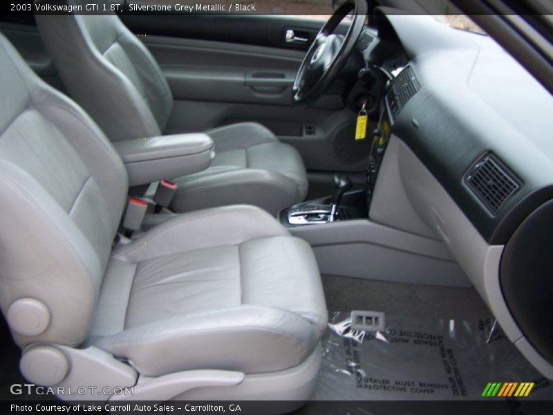 Silverstone Grey Metallic / Black 2003 Volkswagen GTI 1.8T