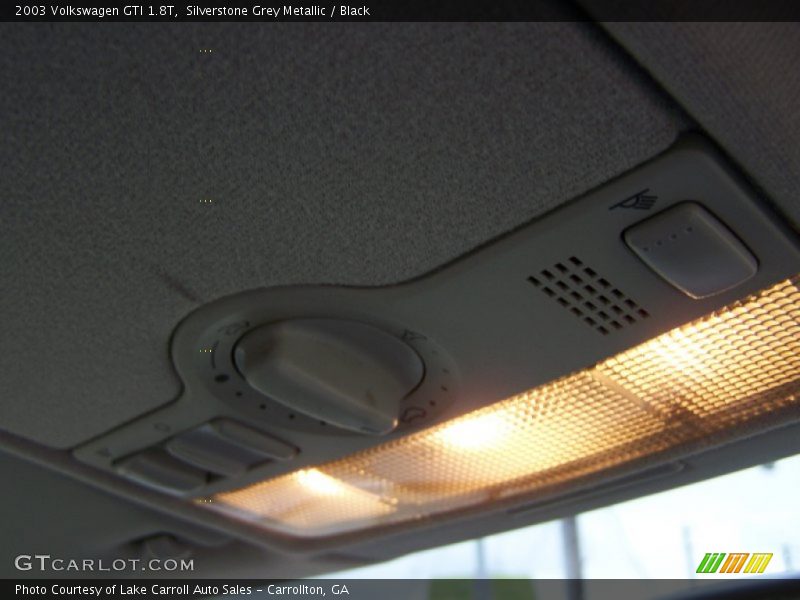 Silverstone Grey Metallic / Black 2003 Volkswagen GTI 1.8T