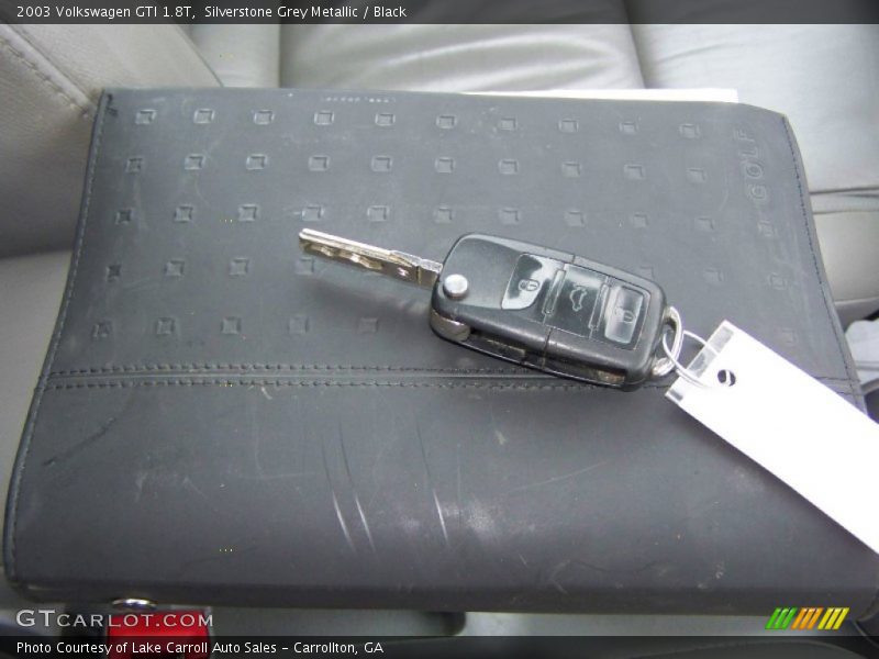 Silverstone Grey Metallic / Black 2003 Volkswagen GTI 1.8T