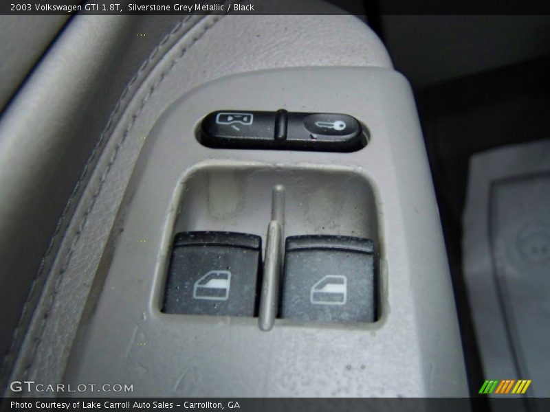 Silverstone Grey Metallic / Black 2003 Volkswagen GTI 1.8T