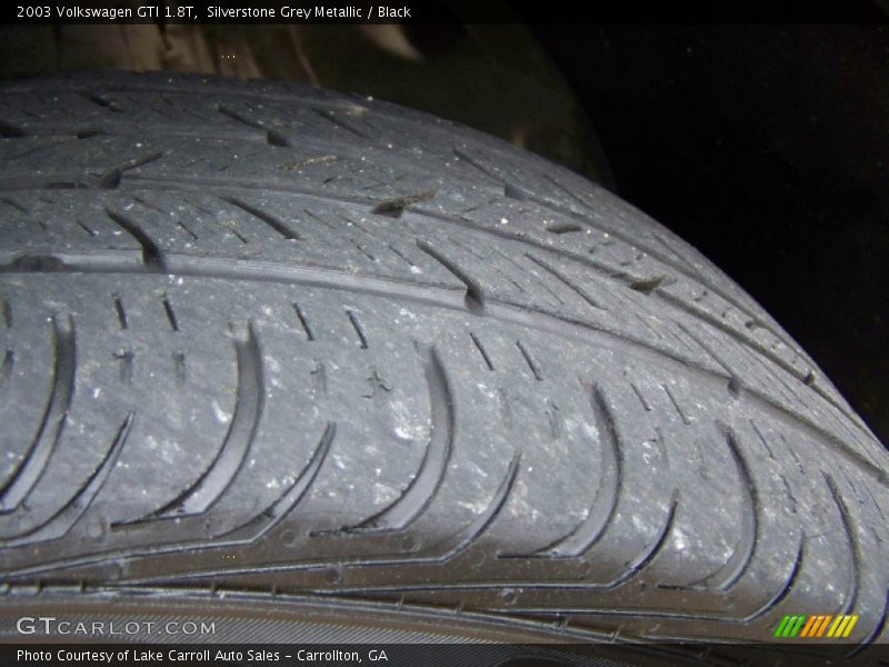 Silverstone Grey Metallic / Black 2003 Volkswagen GTI 1.8T