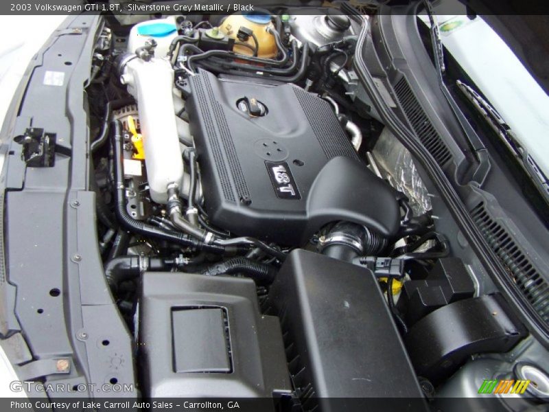 Silverstone Grey Metallic / Black 2003 Volkswagen GTI 1.8T