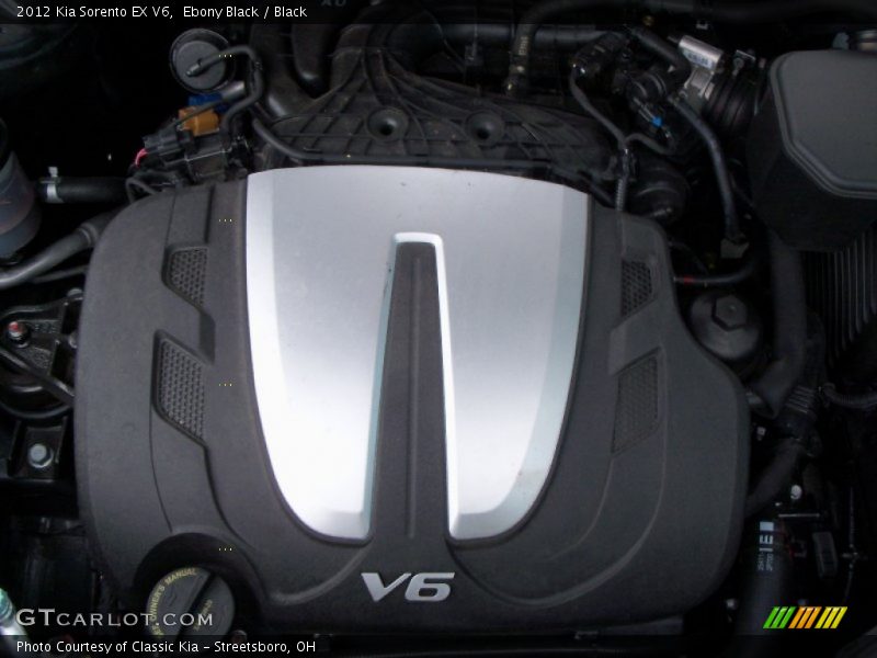  2012 Sorento EX V6 Engine - 3.5 Liter DOHC 24-Valve Dual CVVT V6