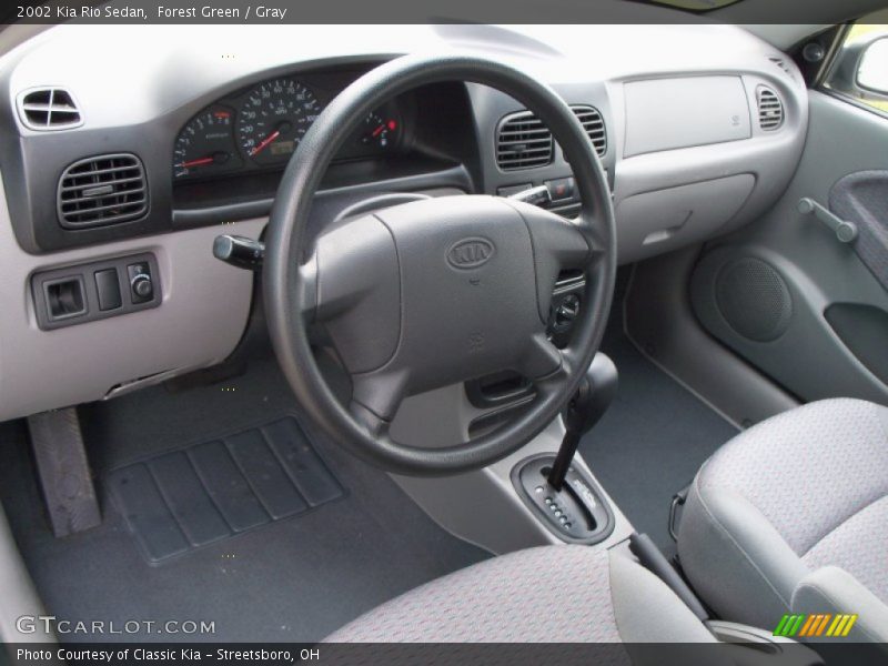 Gray Interior - 2002 Rio Sedan 