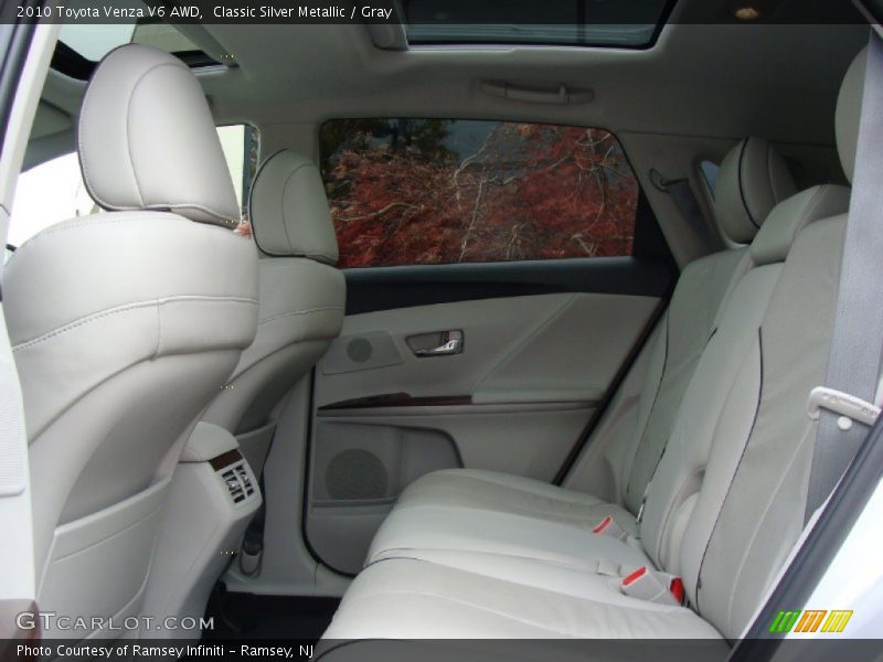 Rear Seat of 2010 Venza V6 AWD