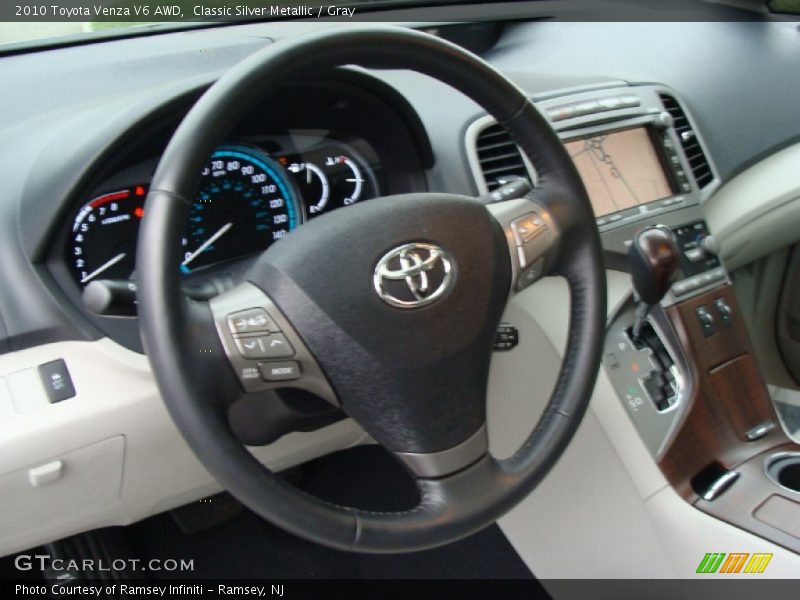  2010 Venza V6 AWD Steering Wheel