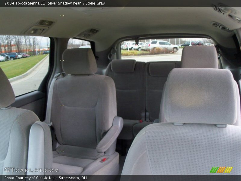 Silver Shadow Pearl / Stone Gray 2004 Toyota Sienna LE