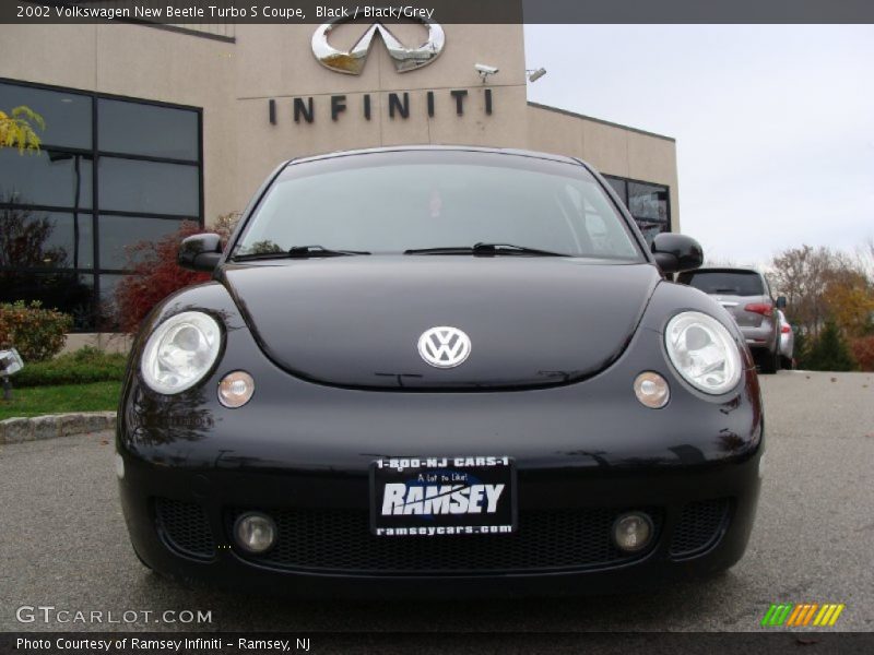 Black / Black/Grey 2002 Volkswagen New Beetle Turbo S Coupe