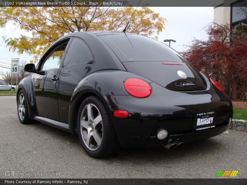 Black / Black/Grey 2002 Volkswagen New Beetle Turbo S Coupe