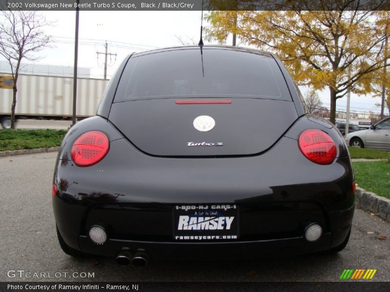 Black / Black/Grey 2002 Volkswagen New Beetle Turbo S Coupe