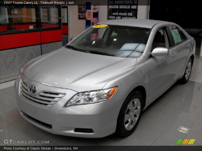 Titanium Metallic / Ash 2007 Toyota Camry LE