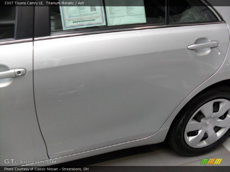 Titanium Metallic / Ash 2007 Toyota Camry LE