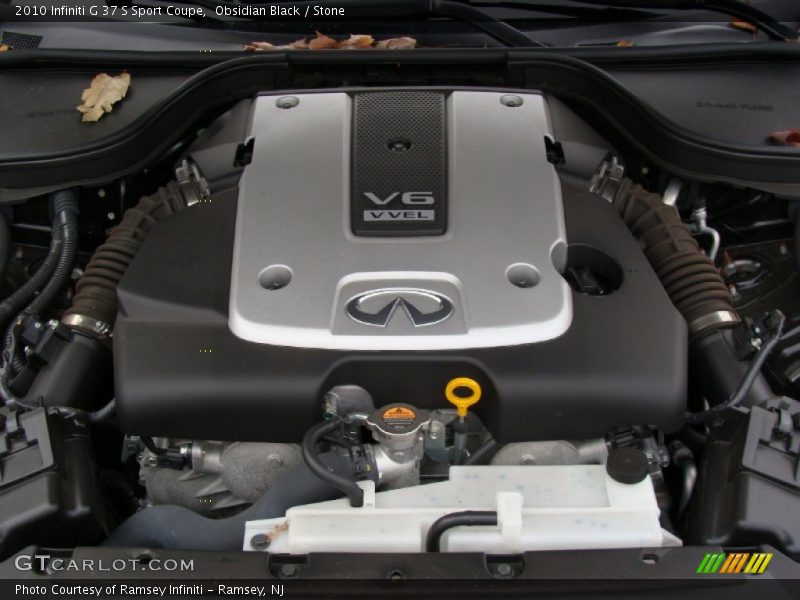 Obsidian Black / Stone 2010 Infiniti G 37 S Sport Coupe