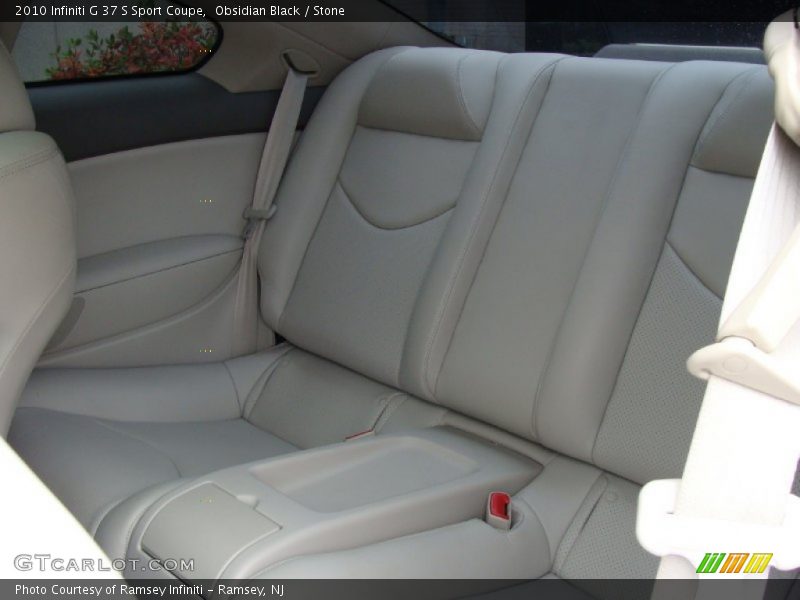 Obsidian Black / Stone 2010 Infiniti G 37 S Sport Coupe