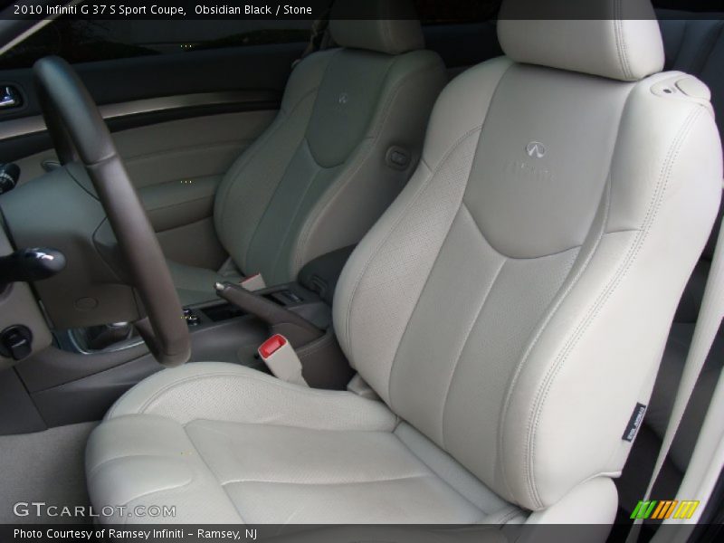 Obsidian Black / Stone 2010 Infiniti G 37 S Sport Coupe