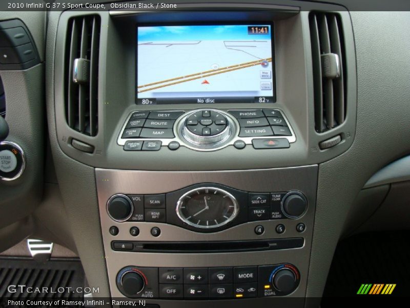 Obsidian Black / Stone 2010 Infiniti G 37 S Sport Coupe