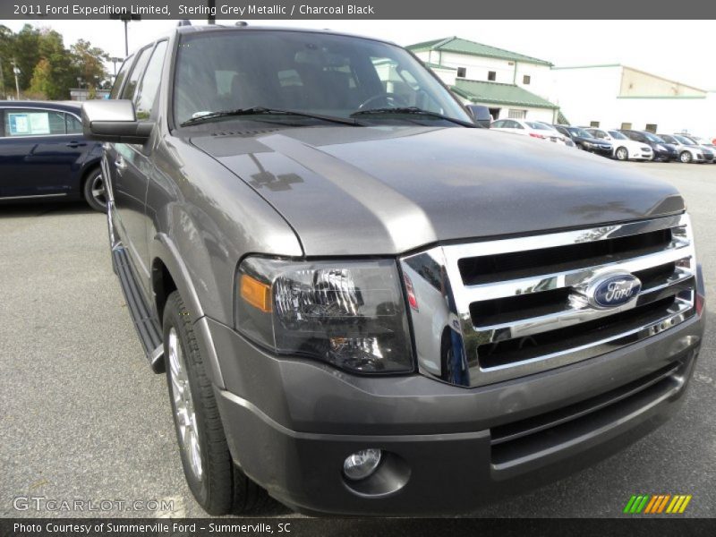 Sterling Grey Metallic / Charcoal Black 2011 Ford Expedition Limited
