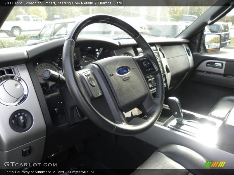 Sterling Grey Metallic / Charcoal Black 2011 Ford Expedition Limited