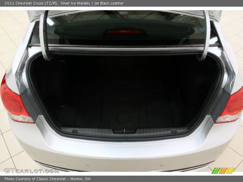 Silver Ice Metallic / Jet Black Leather 2011 Chevrolet Cruze LTZ/RS