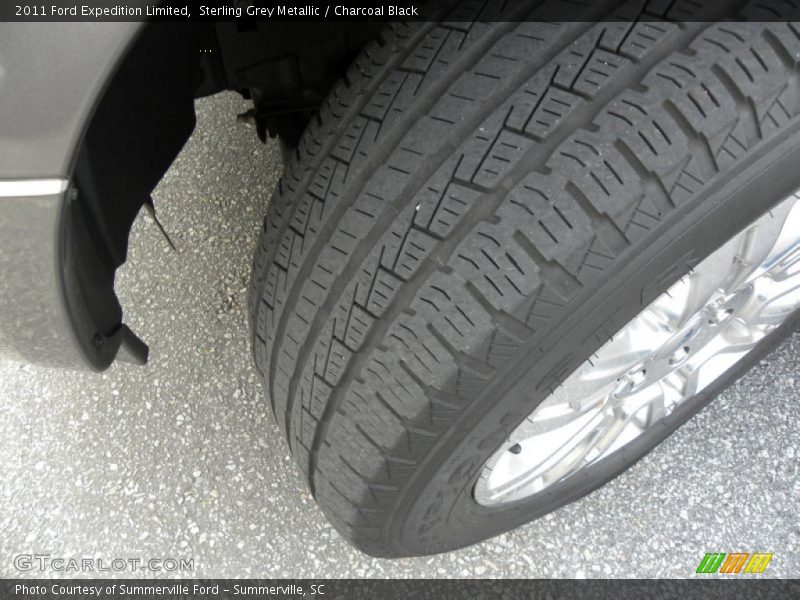 Sterling Grey Metallic / Charcoal Black 2011 Ford Expedition Limited