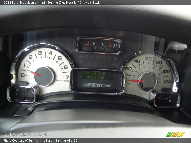 Sterling Grey Metallic / Charcoal Black 2011 Ford Expedition Limited