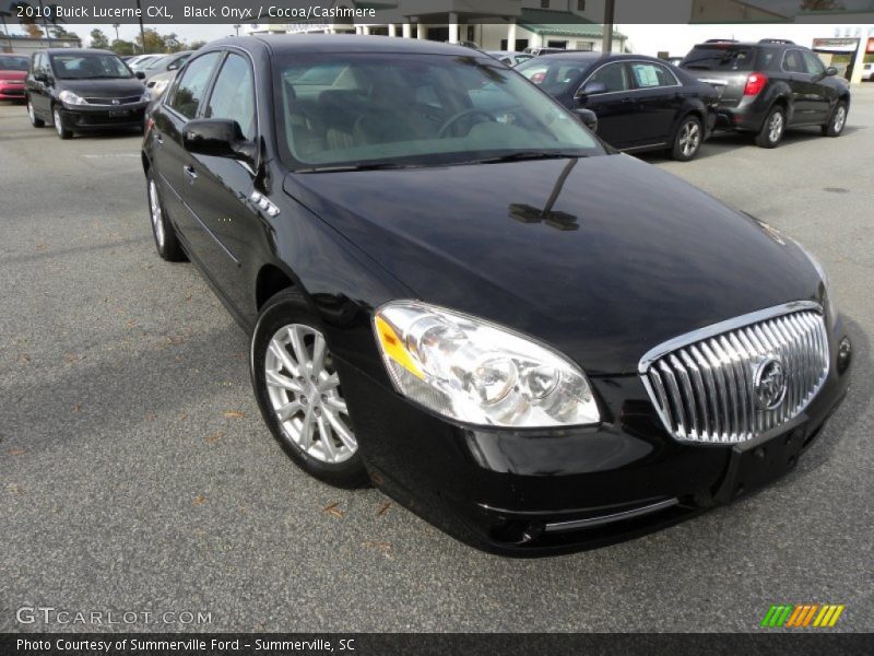 Black Onyx / Cocoa/Cashmere 2010 Buick Lucerne CXL