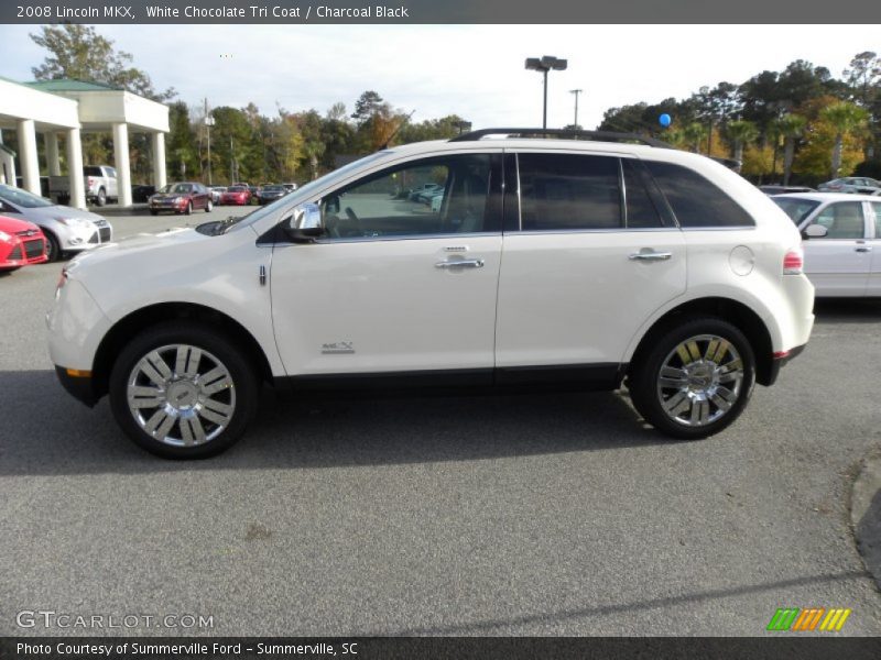 White Chocolate Tri Coat / Charcoal Black 2008 Lincoln MKX
