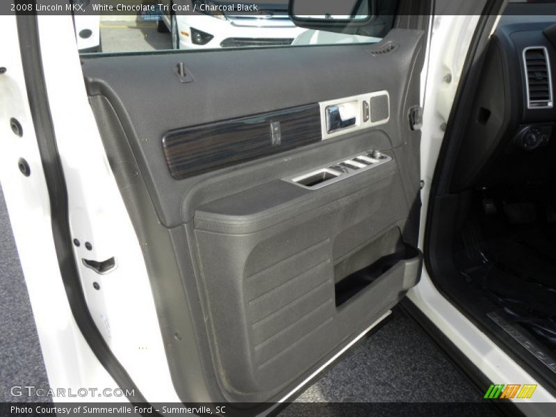 White Chocolate Tri Coat / Charcoal Black 2008 Lincoln MKX