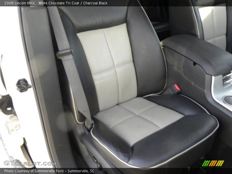 White Chocolate Tri Coat / Charcoal Black 2008 Lincoln MKX