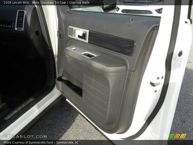 White Chocolate Tri Coat / Charcoal Black 2008 Lincoln MKX