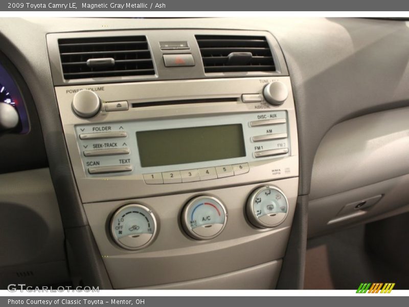 Magnetic Gray Metallic / Ash 2009 Toyota Camry LE