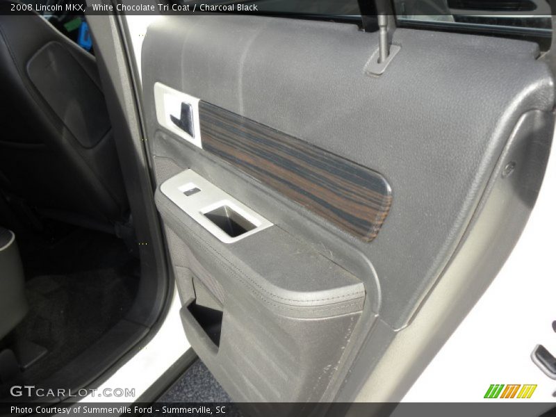 White Chocolate Tri Coat / Charcoal Black 2008 Lincoln MKX