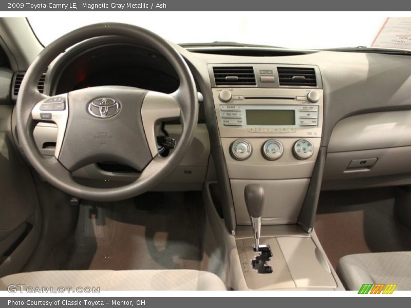 Magnetic Gray Metallic / Ash 2009 Toyota Camry LE