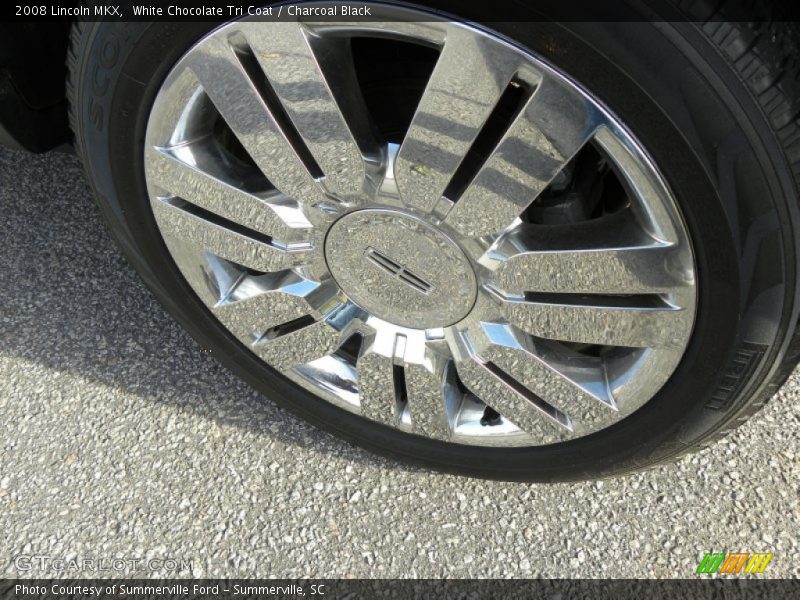 White Chocolate Tri Coat / Charcoal Black 2008 Lincoln MKX