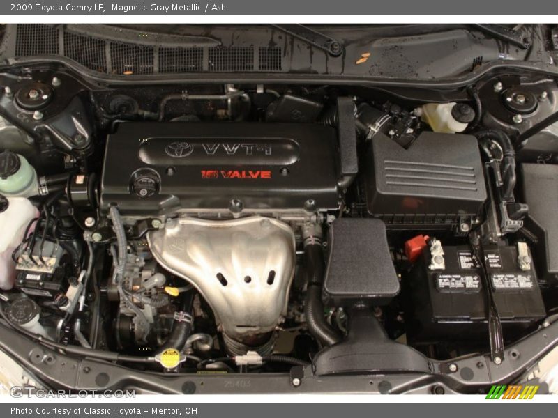 Magnetic Gray Metallic / Ash 2009 Toyota Camry LE
