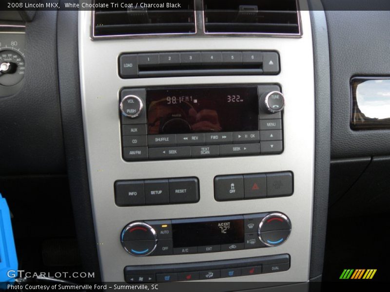 White Chocolate Tri Coat / Charcoal Black 2008 Lincoln MKX