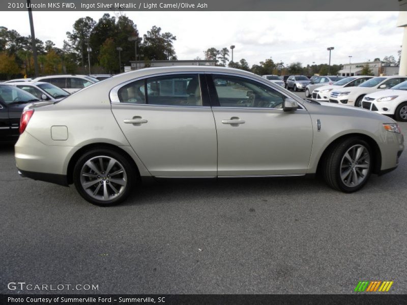 Ingot Silver Metallic / Light Camel/Olive Ash 2010 Lincoln MKS FWD