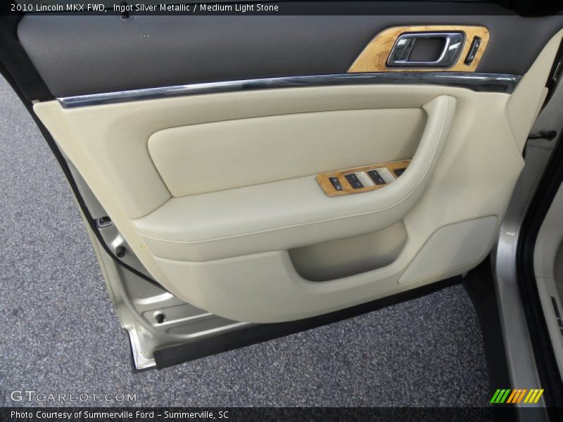 Ingot Silver Metallic / Medium Light Stone 2010 Lincoln MKX FWD